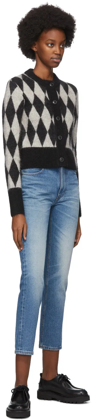 AMI Alexandre Mattiussi Blue Classic Fit 5 Pockets Jeans