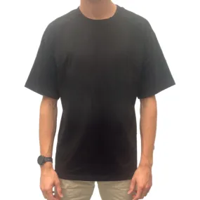 ANY TCD DESIGN: BLACK - OVERSIZED/HEAVY TEE