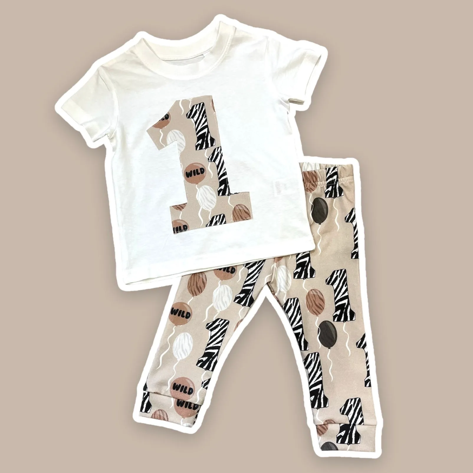 Appliqué White Baby T-shirt