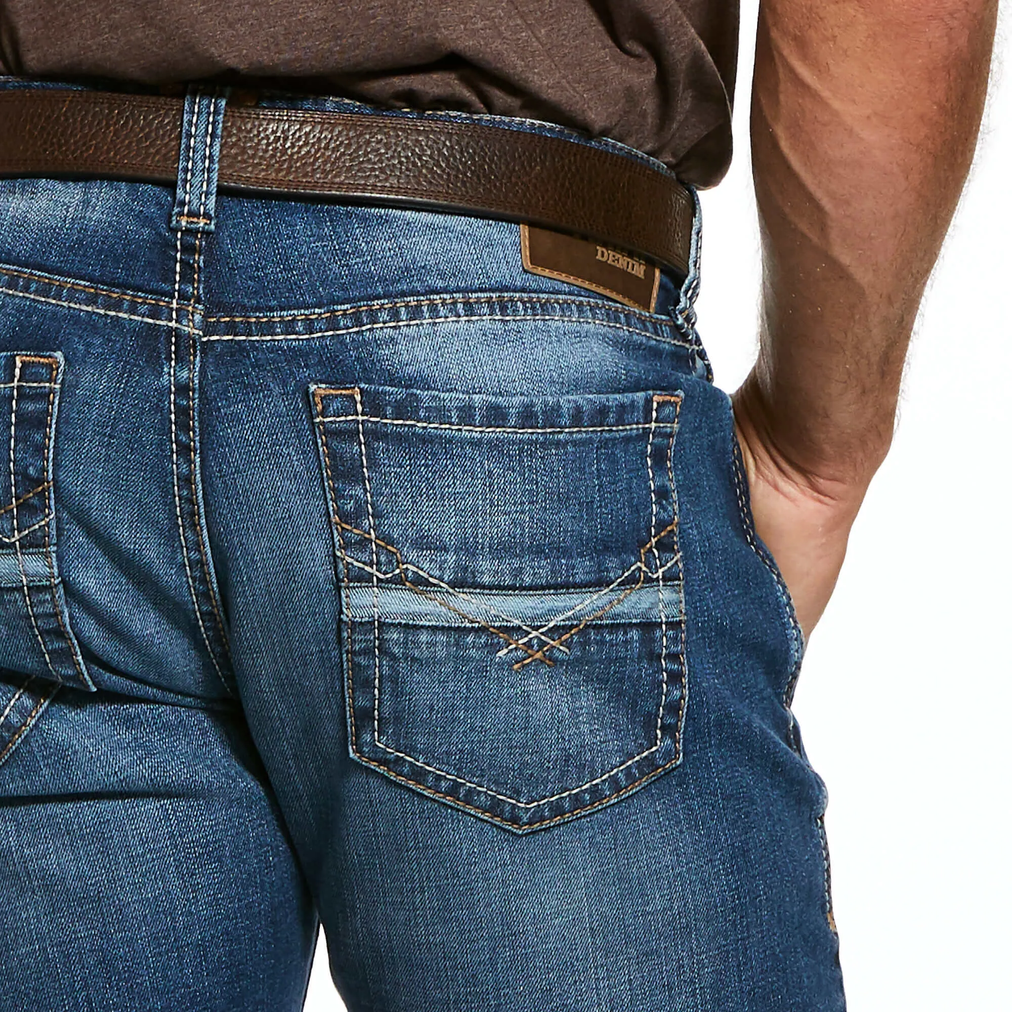 Ariat Men's M7 Rocker Stretch Nassau Stackable Straight Leg Jean