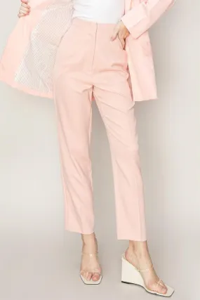 Blush Straight Leg Cropped Pants