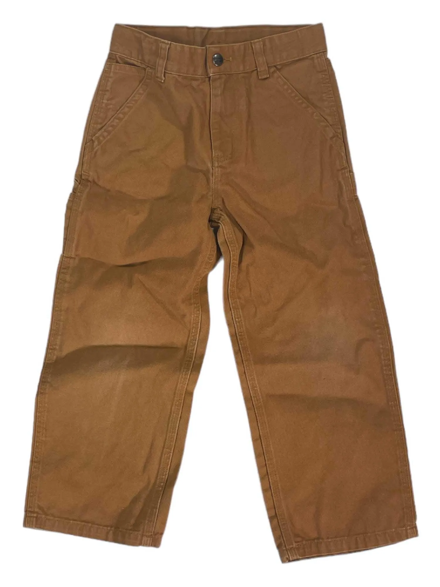 Boys Canvas Dungaree Pants
