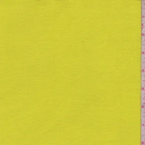 Bright Lemon Lime Sweater Jersey Knit Fabric