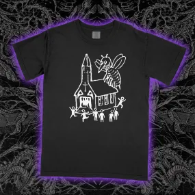 Cartoon Wasp And Church
