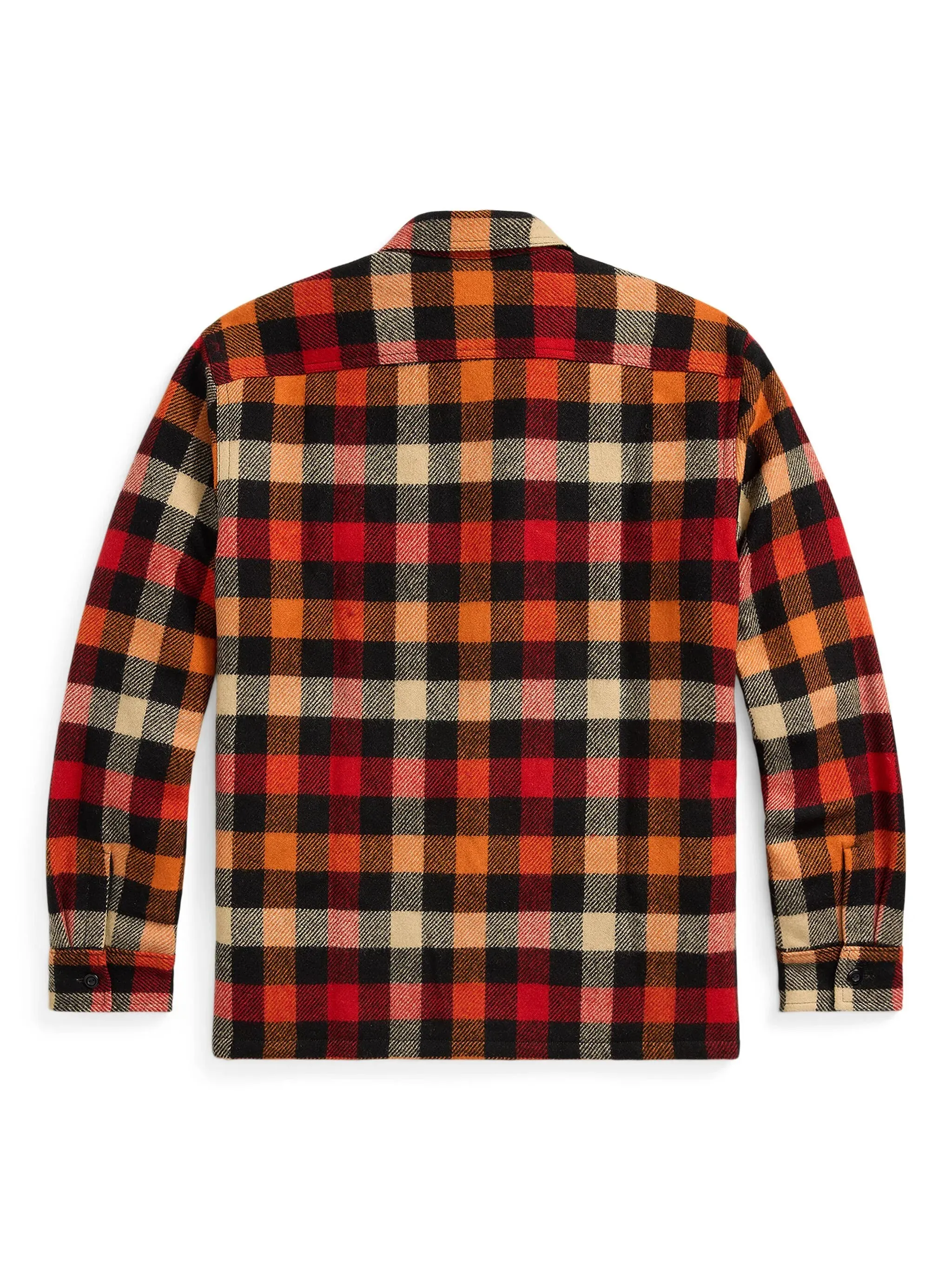 Checked Wool Overshirt