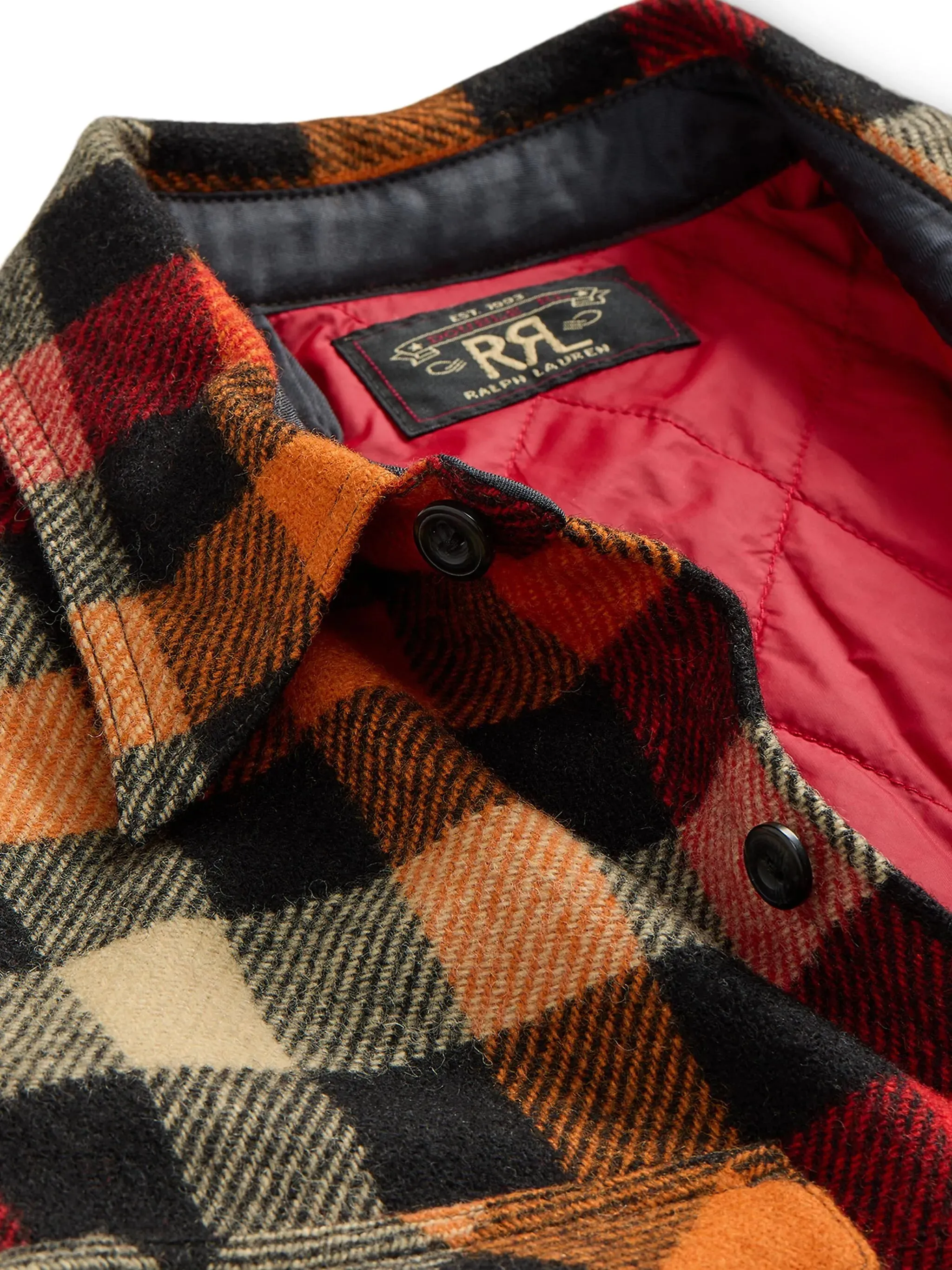 Checked Wool Overshirt