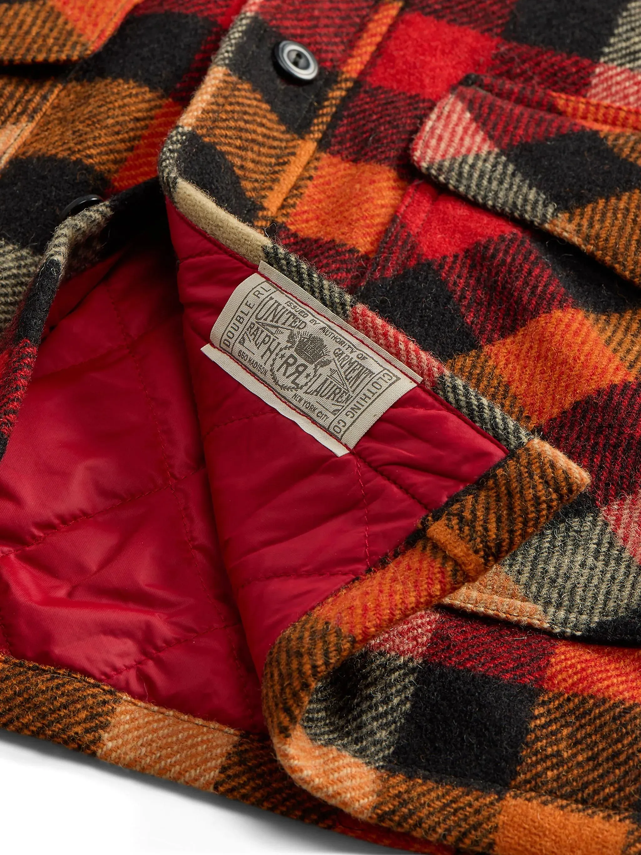 Checked Wool Overshirt