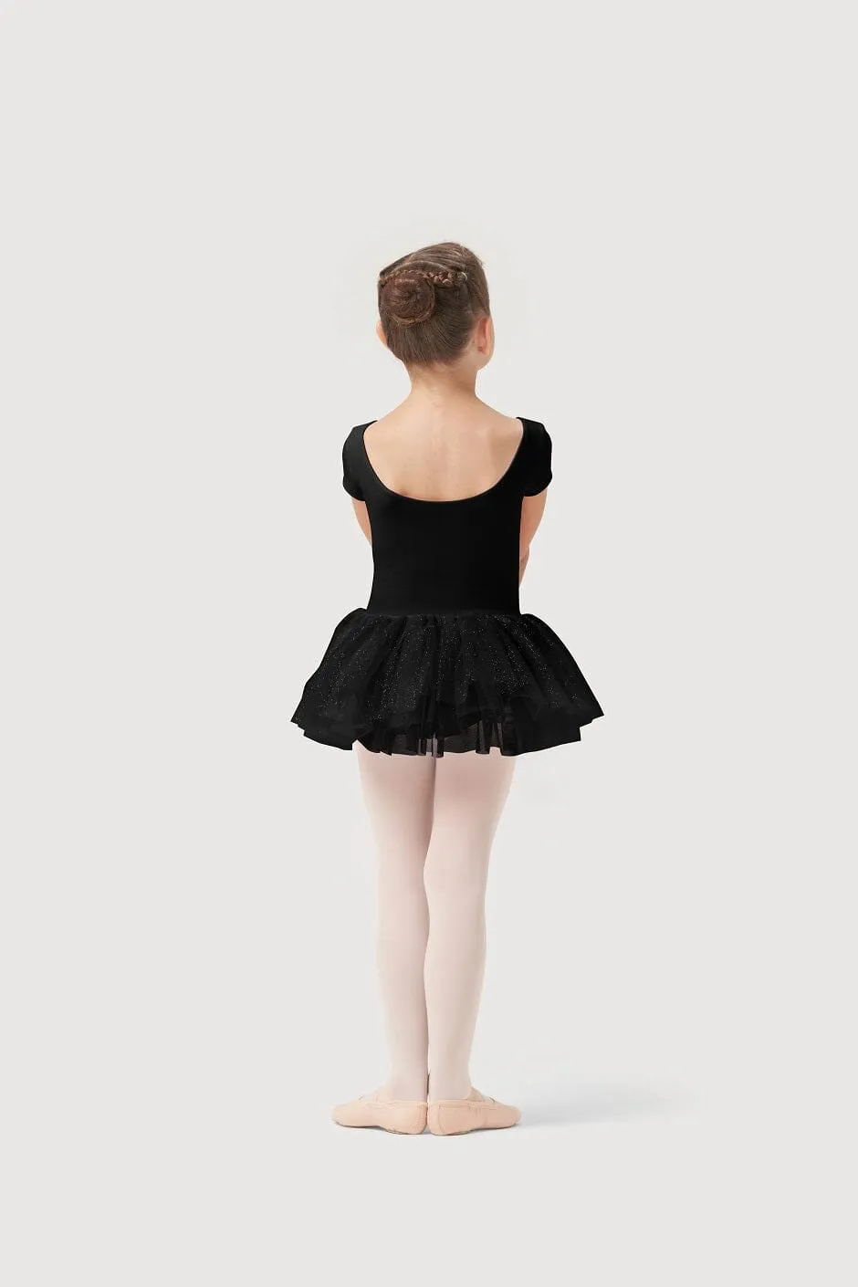 Clara Cap Sleeve Glitter Tutu Dress