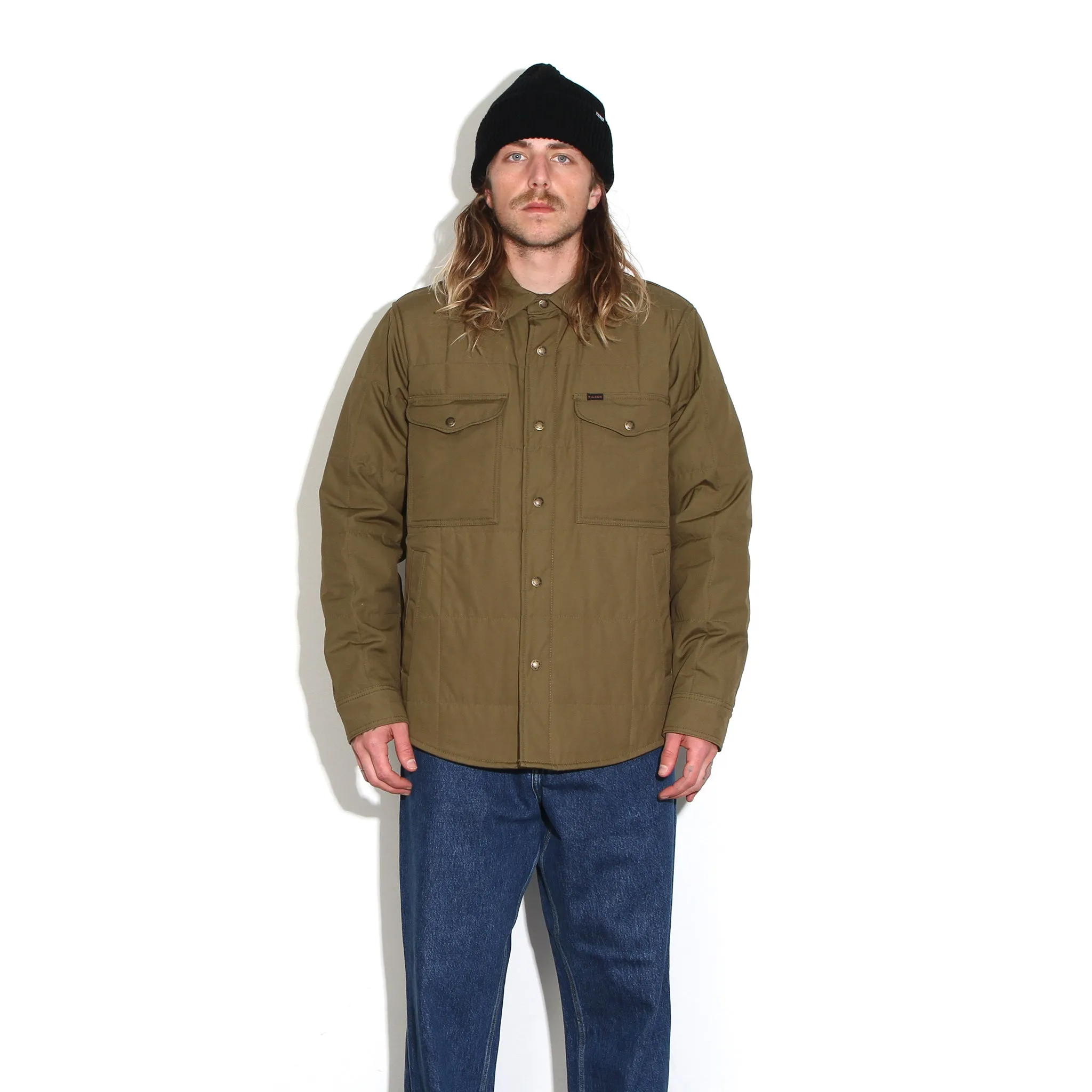 Cover Cloth Quilted Jac-Shirt
