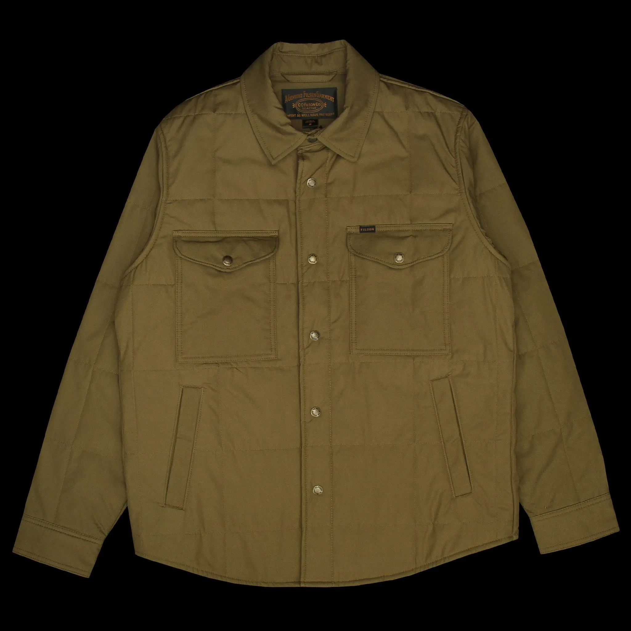 Cover Cloth Quilted Jac-Shirt