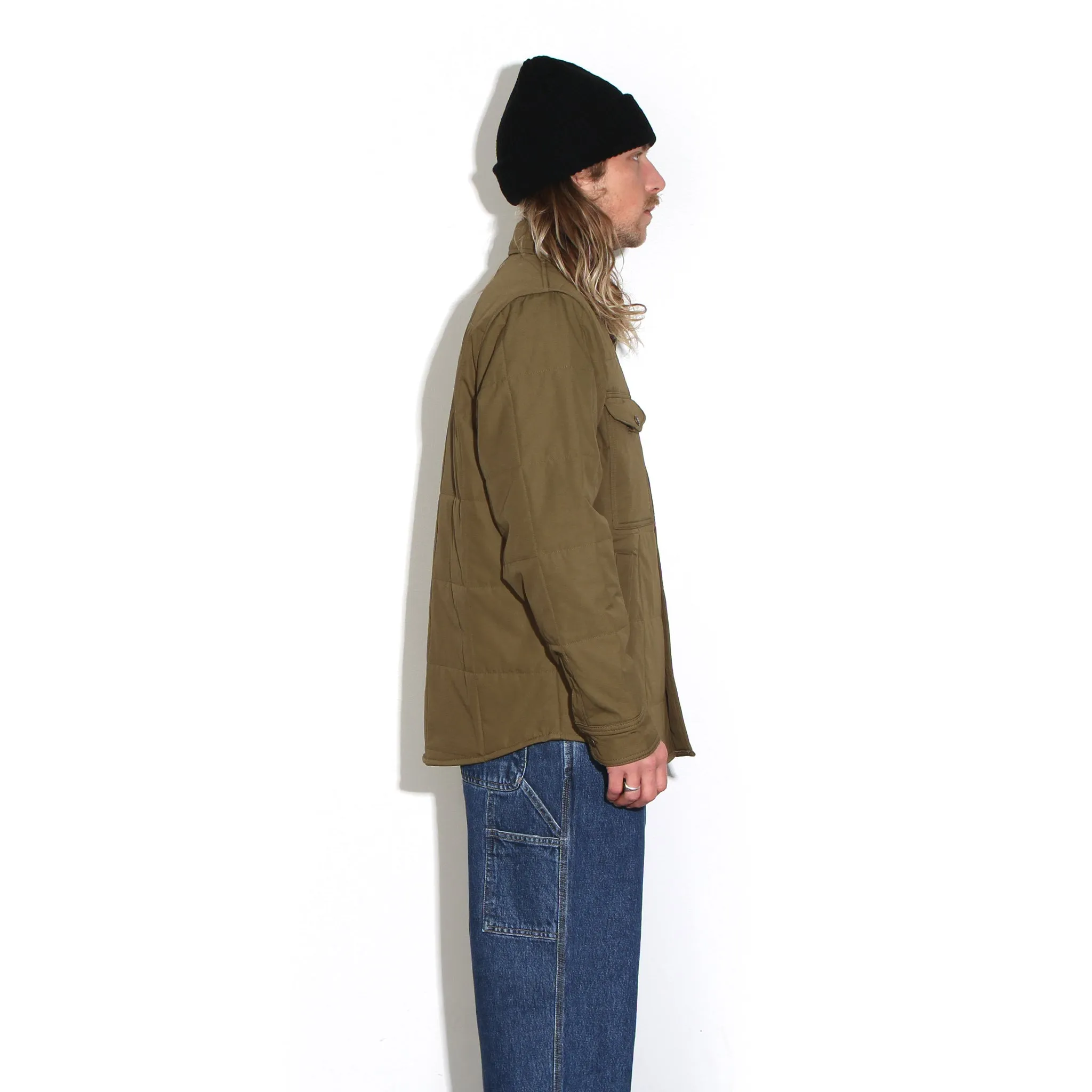 Cover Cloth Quilted Jac-Shirt