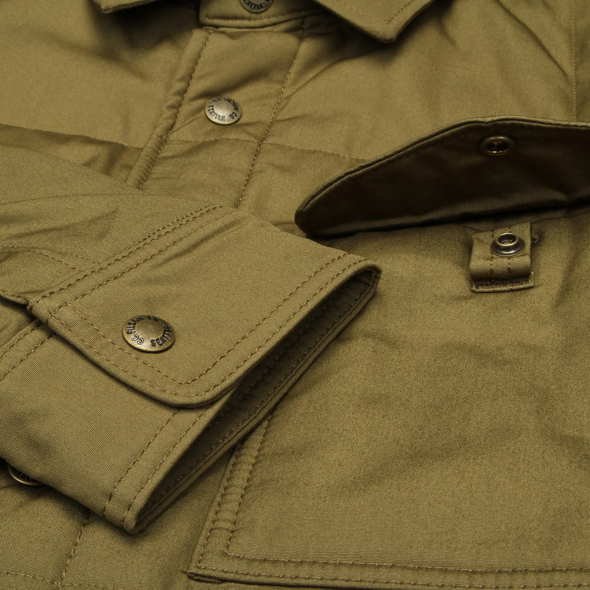 Cover Cloth Quilted Jac-Shirt