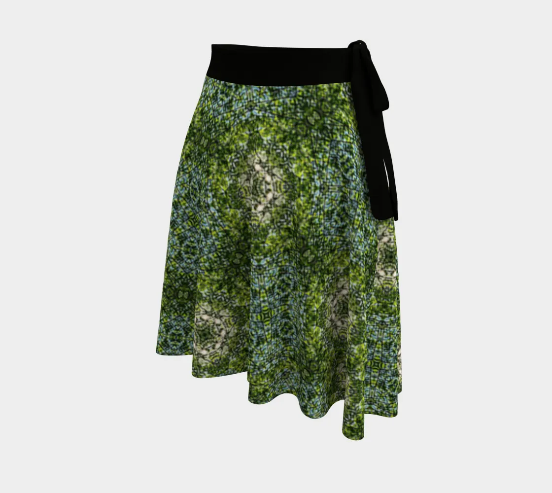 Cypress Tree Sunny Day Medallion Wrap Skirt
