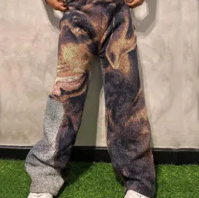 Dog casual street trousers