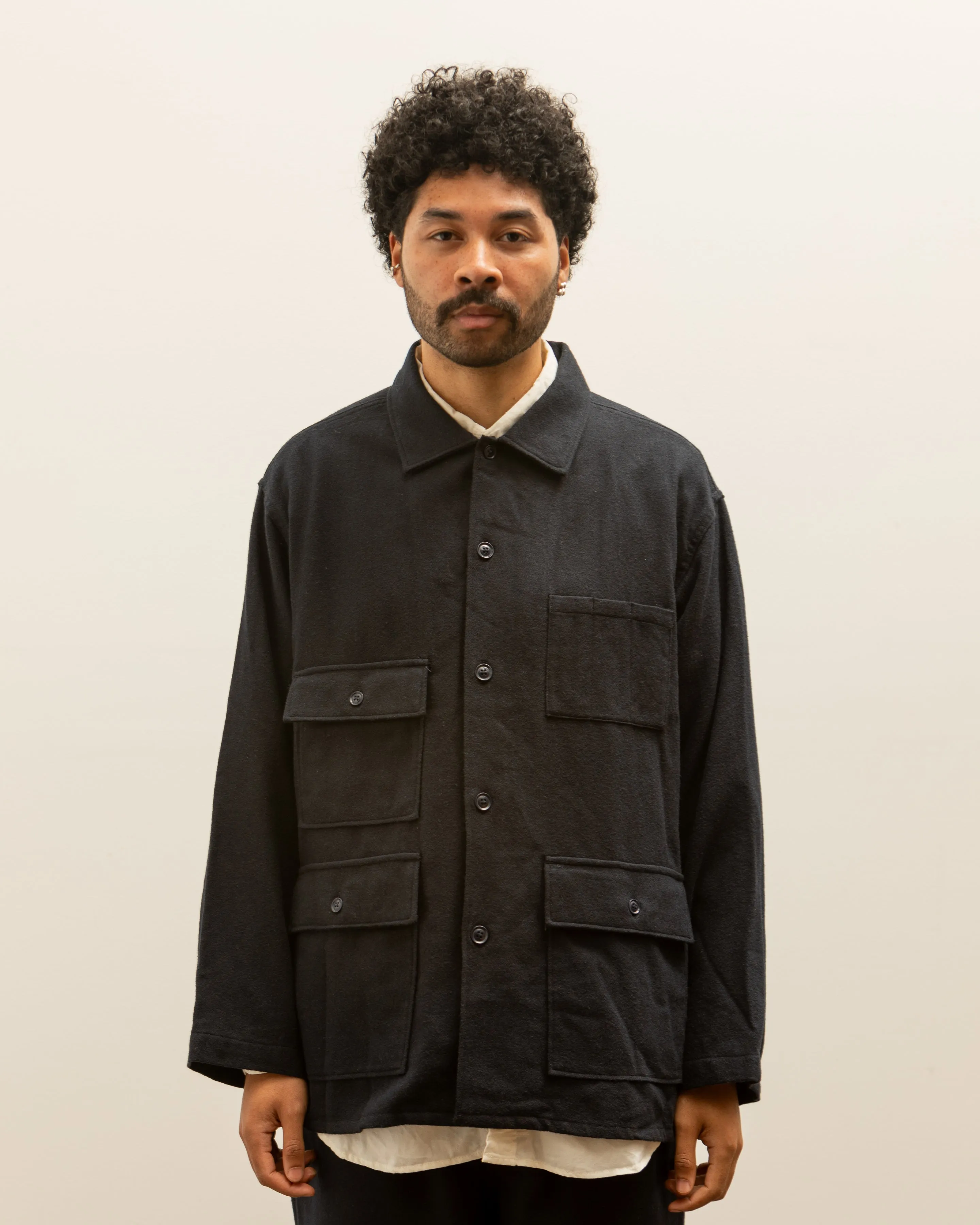 Engineered Garments BA Shirt Jacket, Navy
