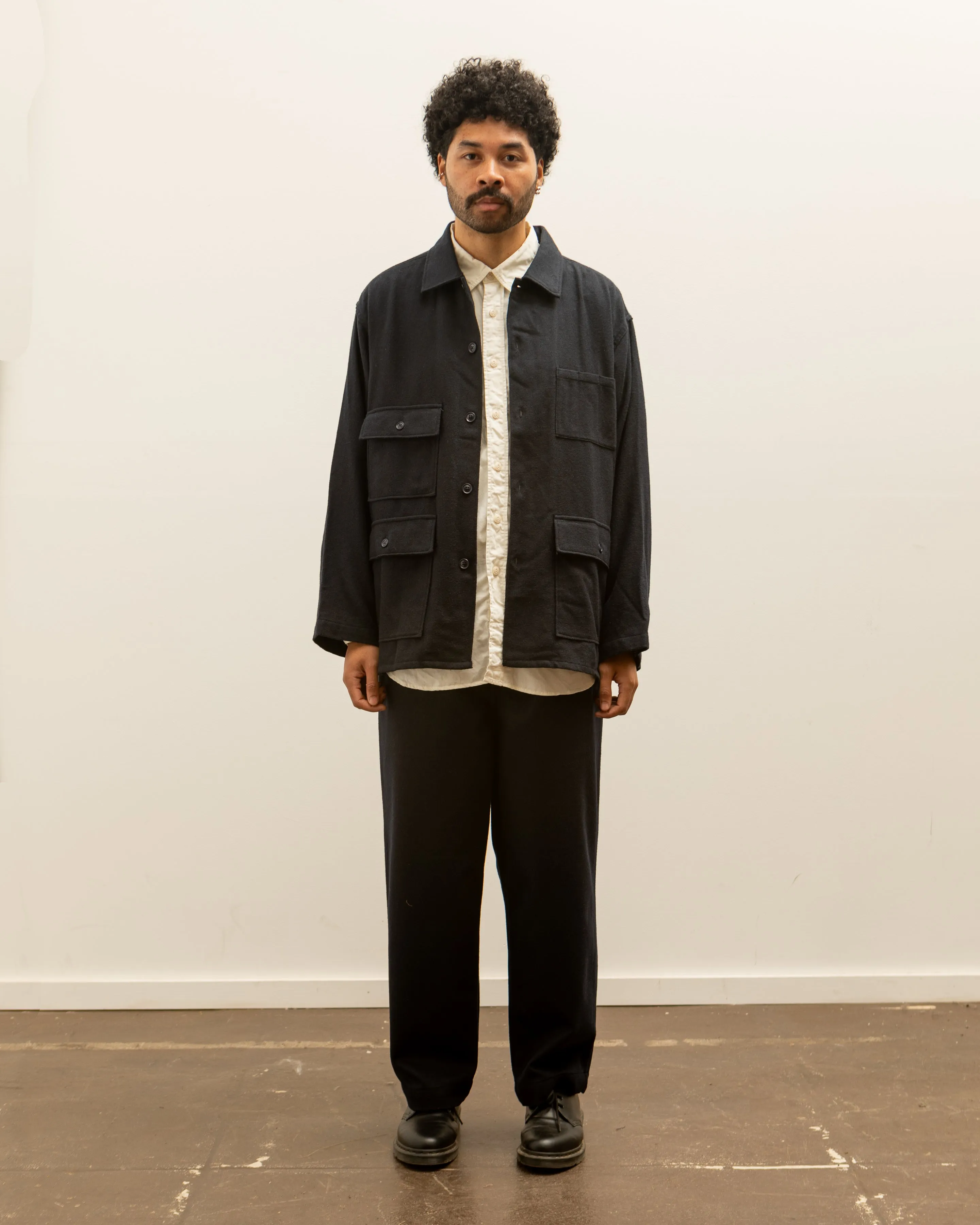 Engineered Garments BA Shirt Jacket, Navy