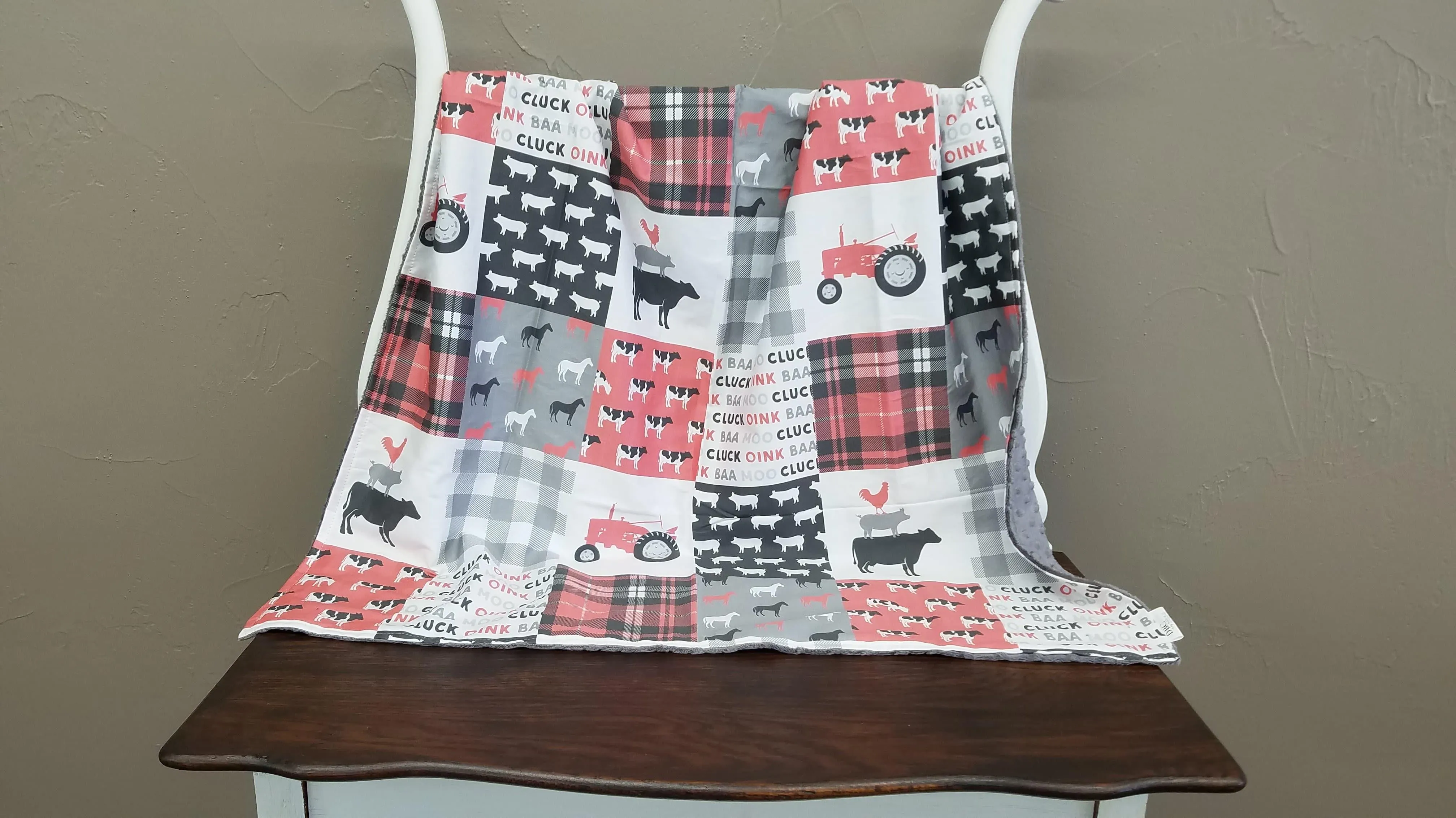 Farm Life Blanket or Comforter