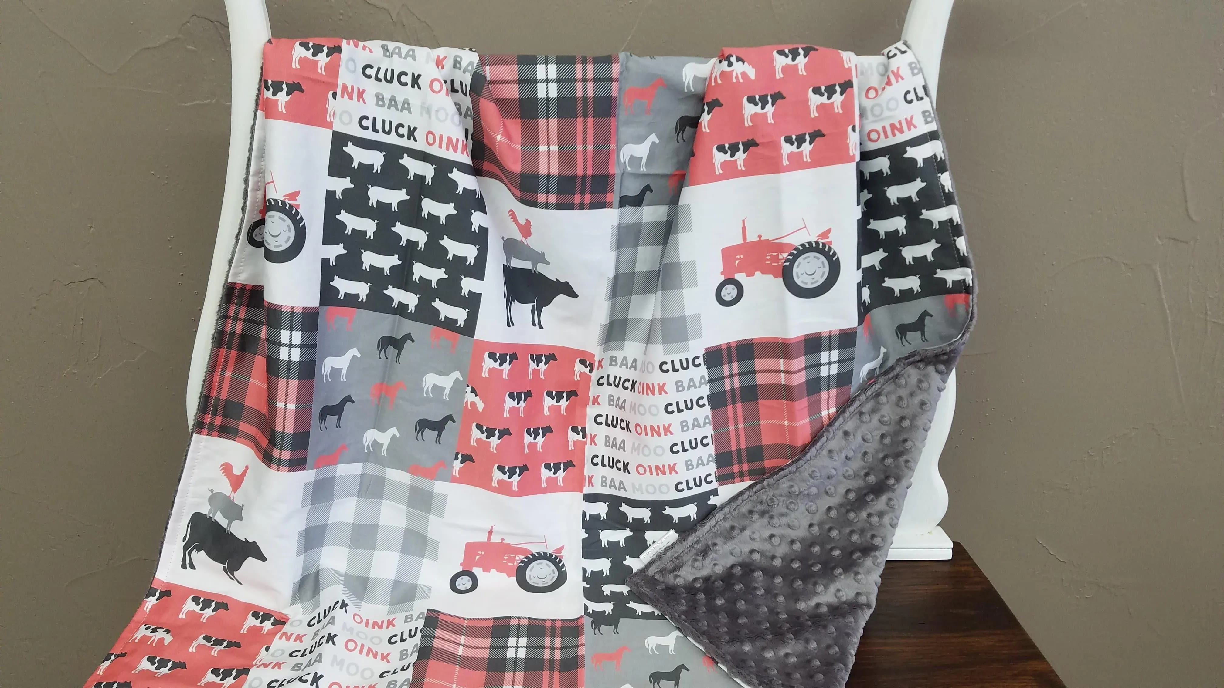Farm Life Blanket or Comforter