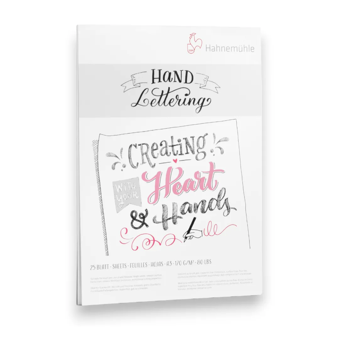 Hahnemühle Hand Lettering Pad 170g A4