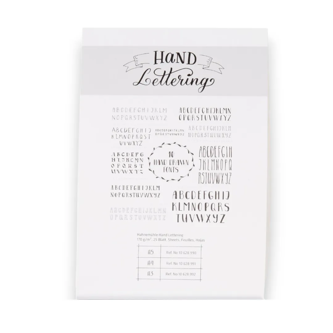 Hahnemühle Hand Lettering Pad 170g A4