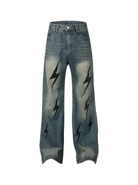 Lightning Patch Jeans