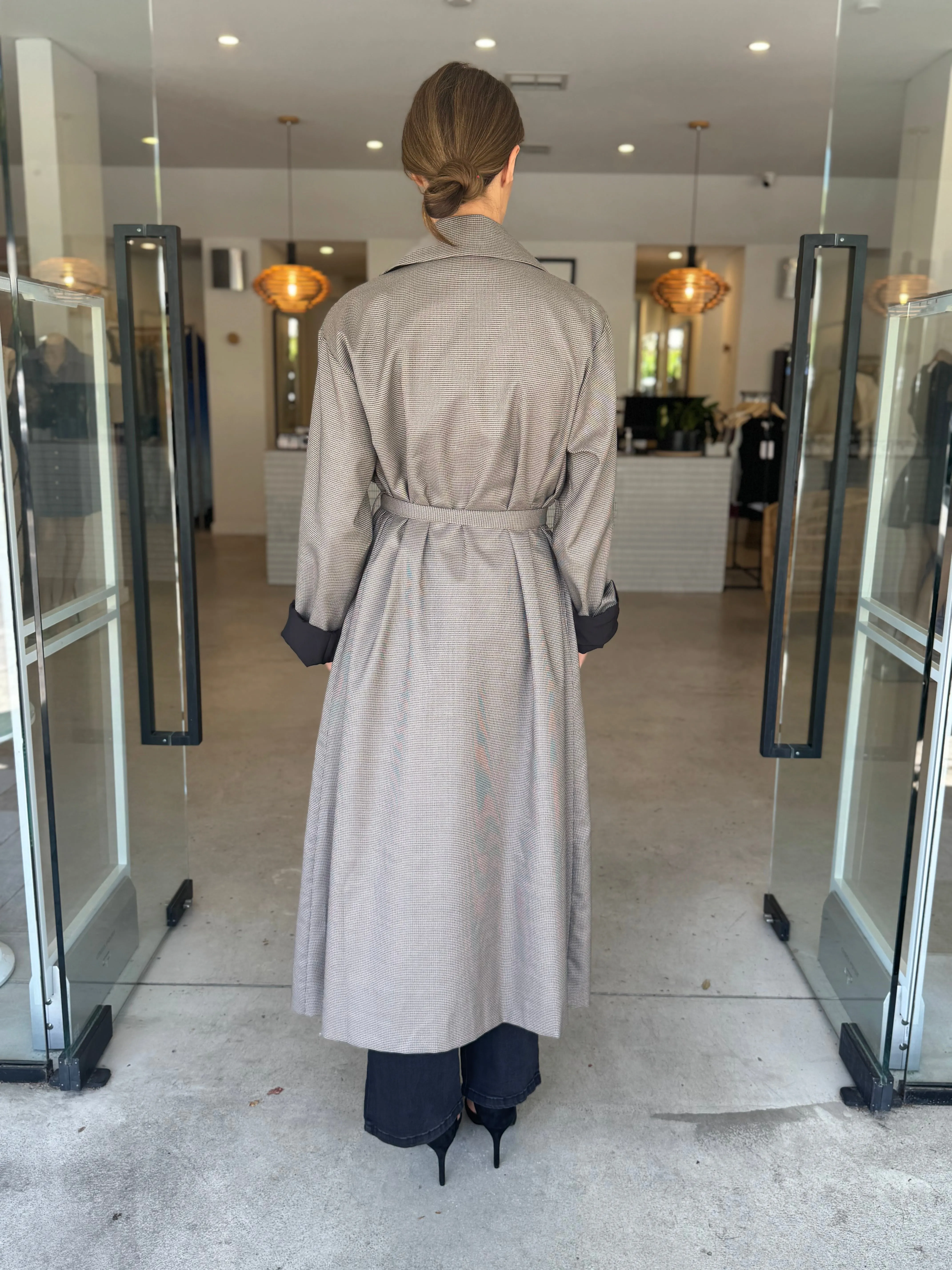 LONDON TRENCH COAT WALNUT
