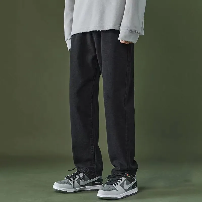 Men's Loose Wide Leg Jeans