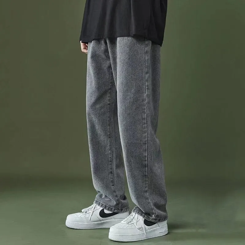 Men's Loose Wide Leg Jeans