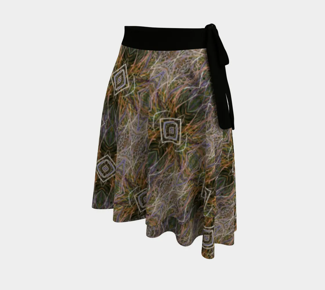Miscanthus Shoots Wrap Skirt
