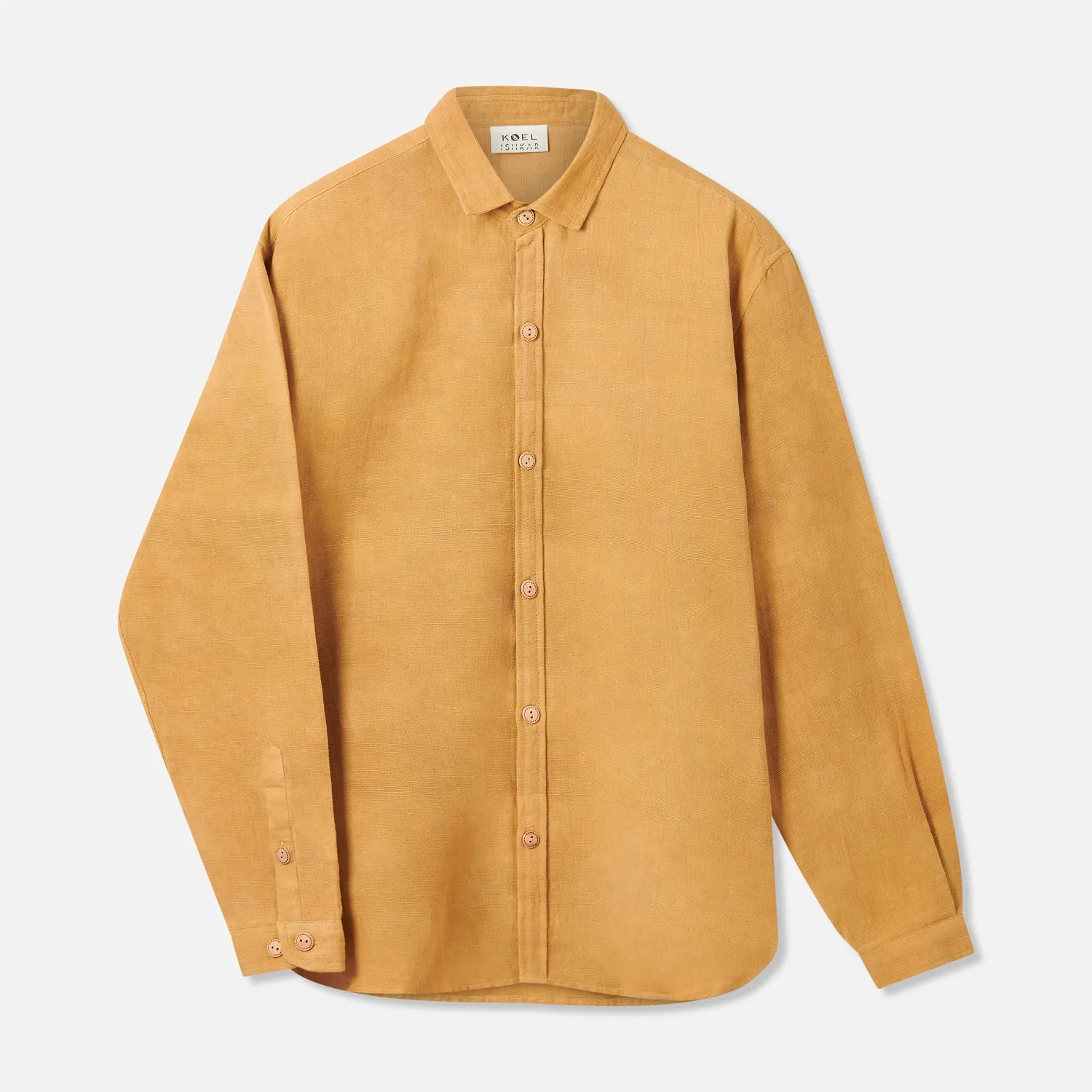Ochre Heavy Cotton Shirt