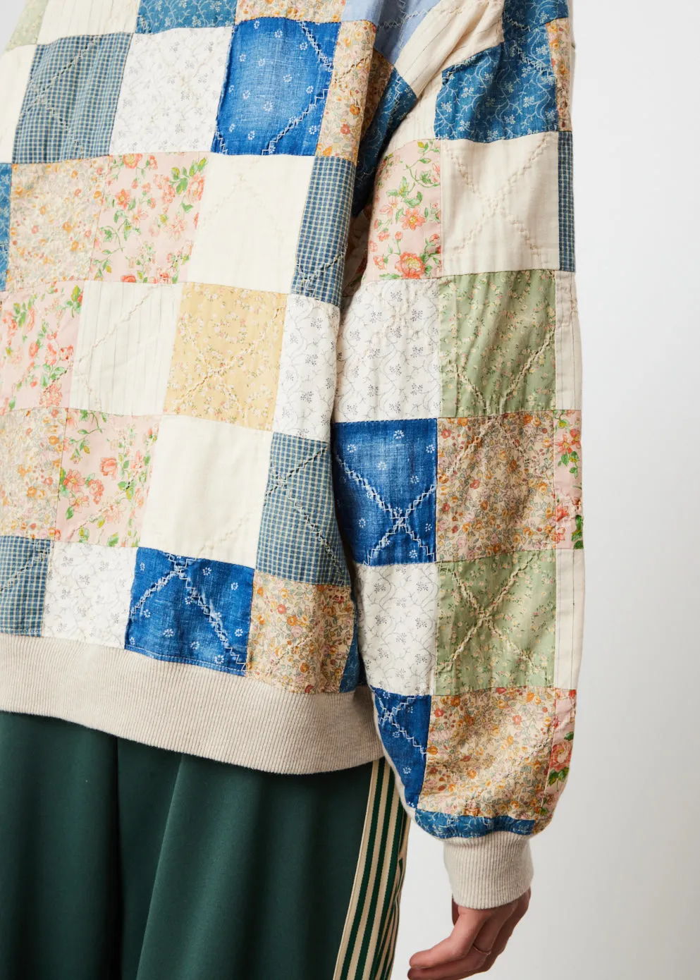 Oversize Quilted Fleece