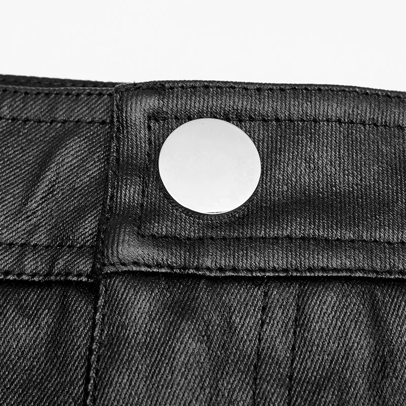 Punk PU Trousers