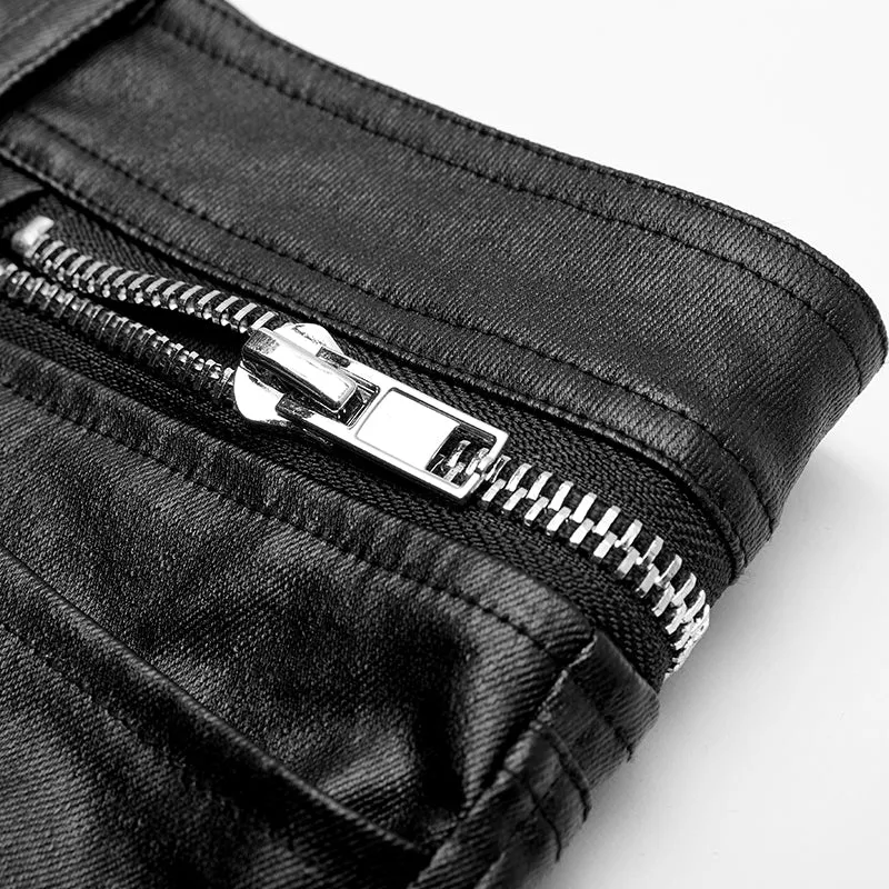 Punk PU Trousers