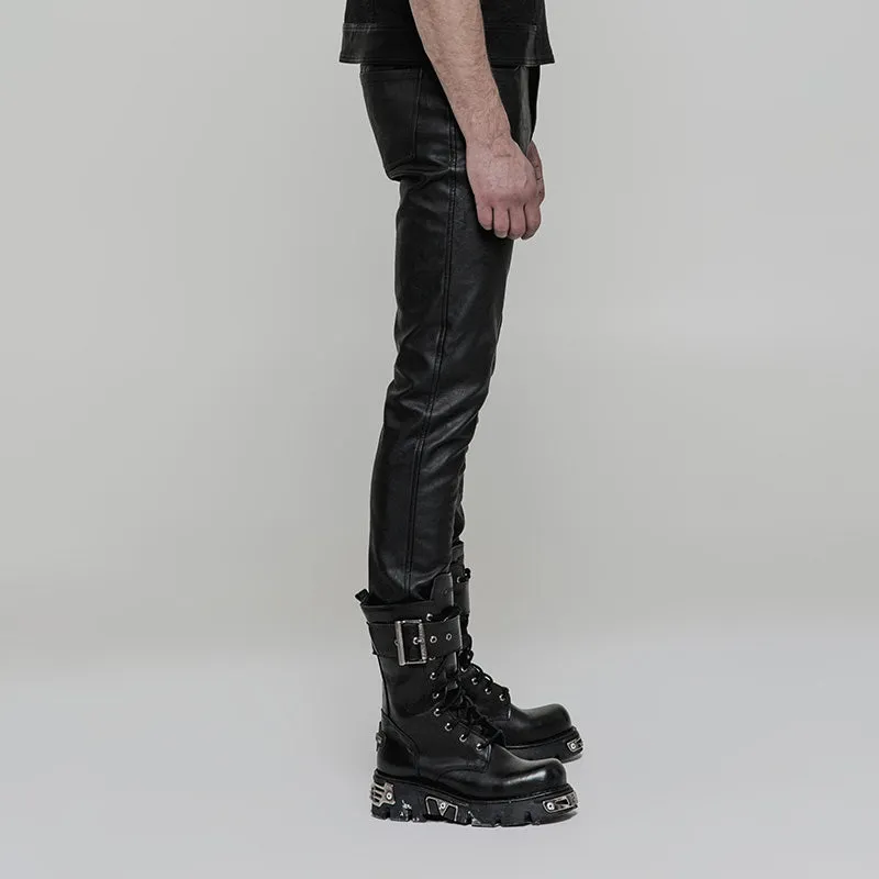 Punk PU Trousers