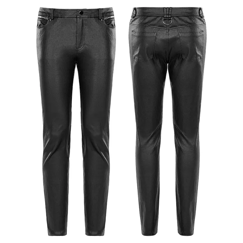 Punk PU Trousers