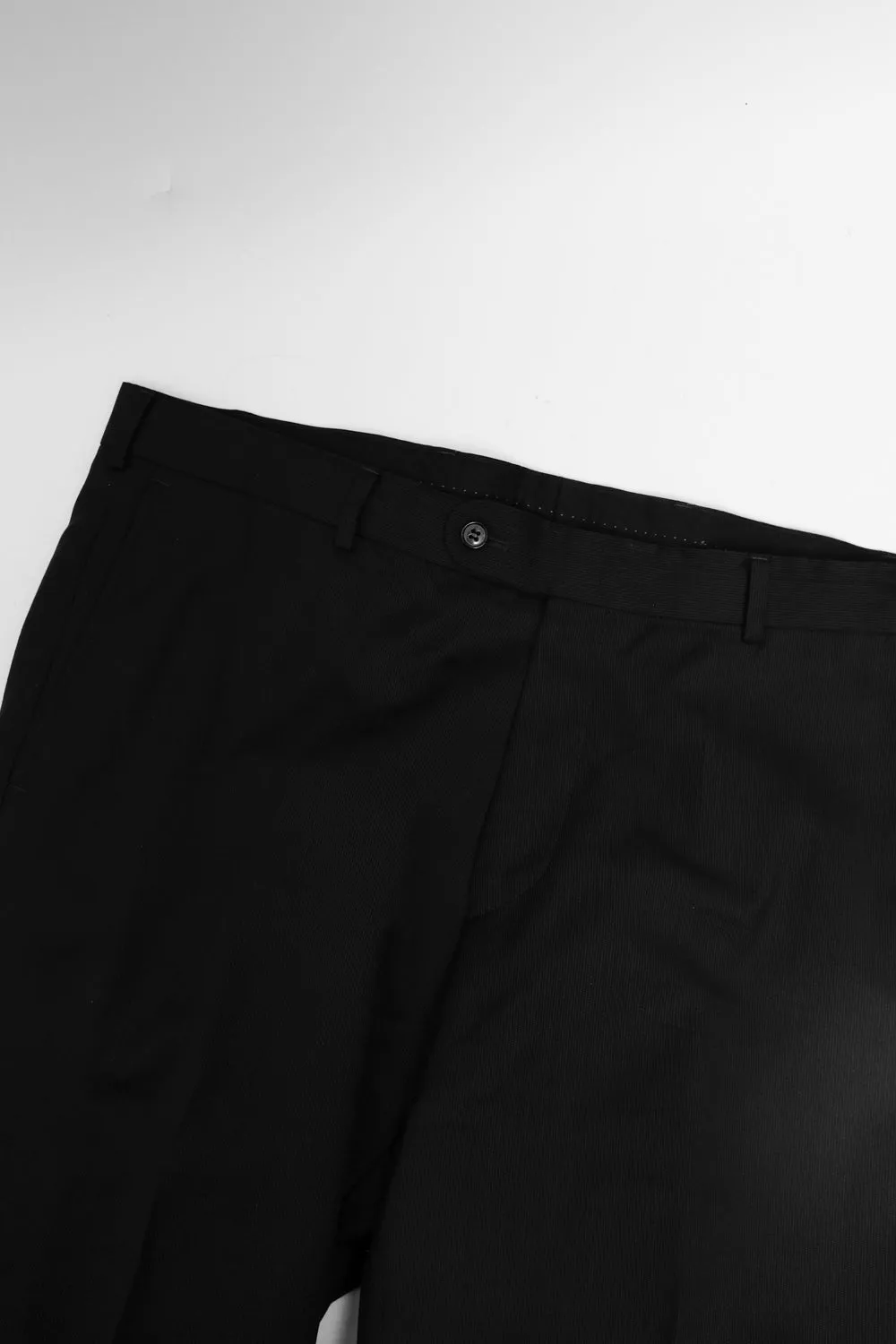 PURE WOOL BLACK VINTAGE SUIT