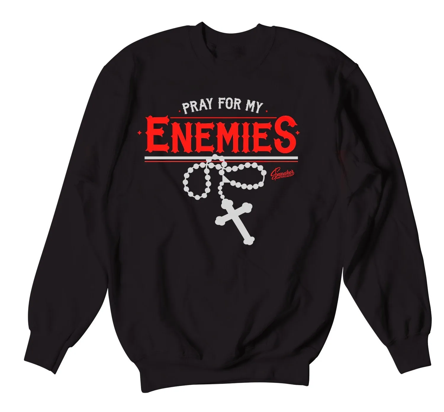 Retro 14 Quilted Enemies Sweater