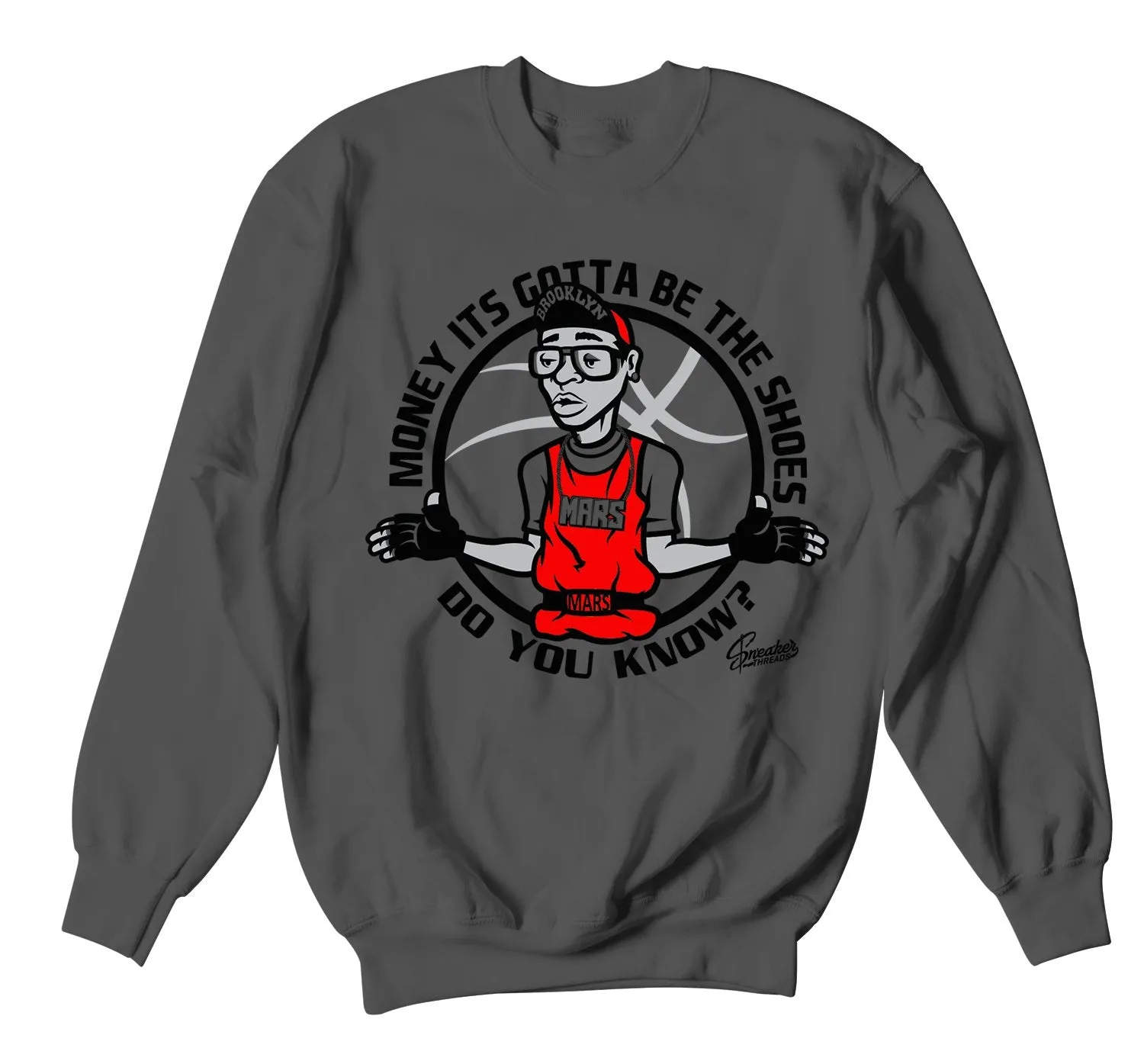 Retro 14 Quilted Gotta be Shoes Sweater