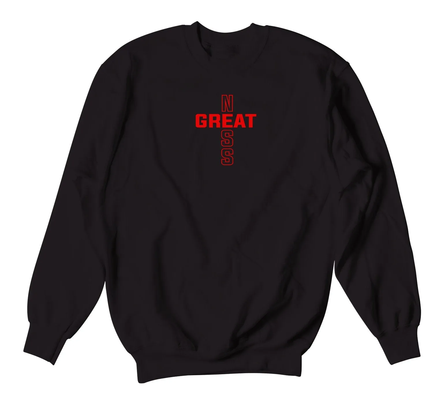Retro 14 Quilted  Greatness Cross Sweater