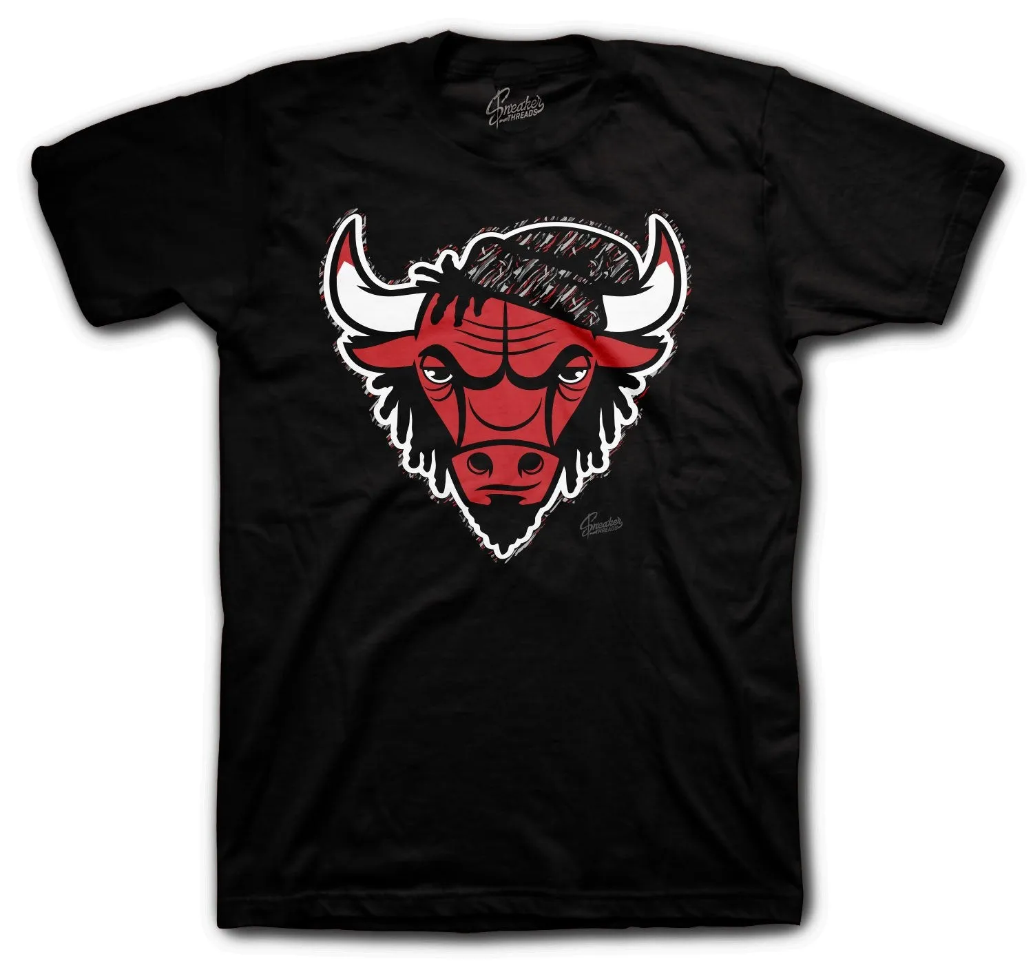 Retro 14 Quilted  Rasta Bull Shirt