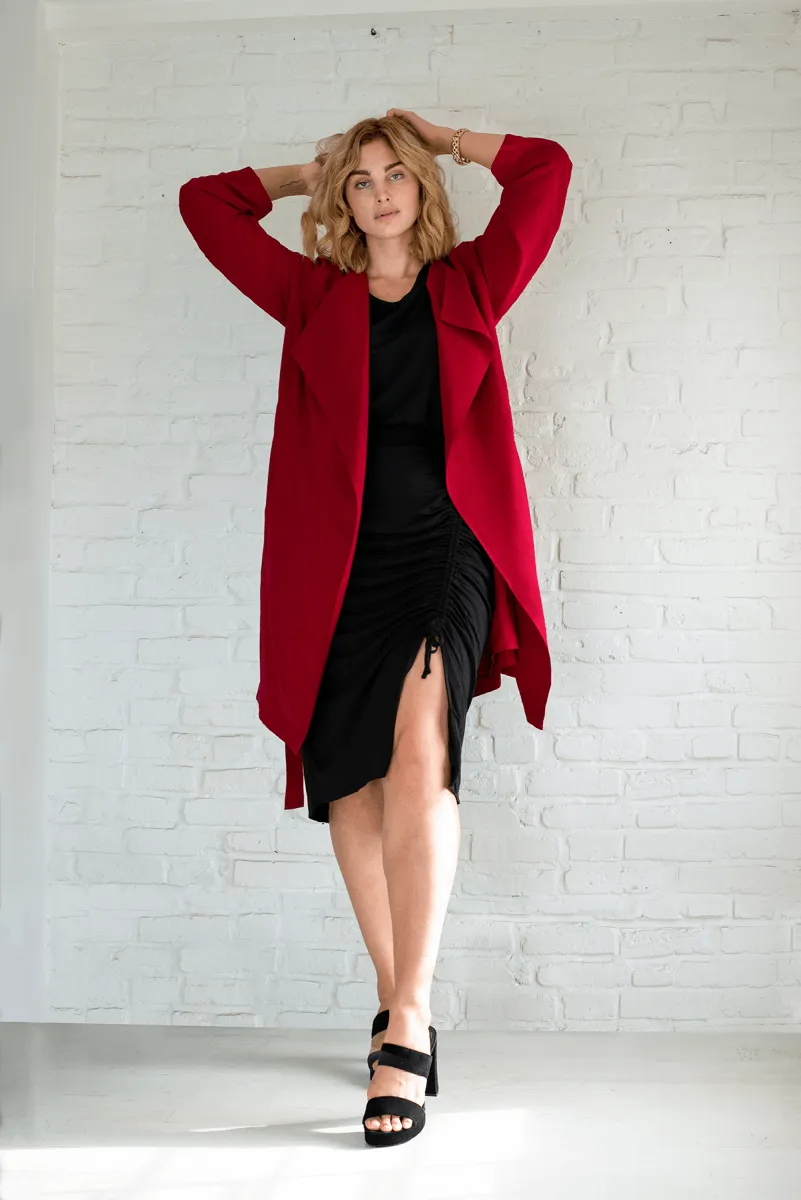 Riverside Jacket 2.0 in Cranberry