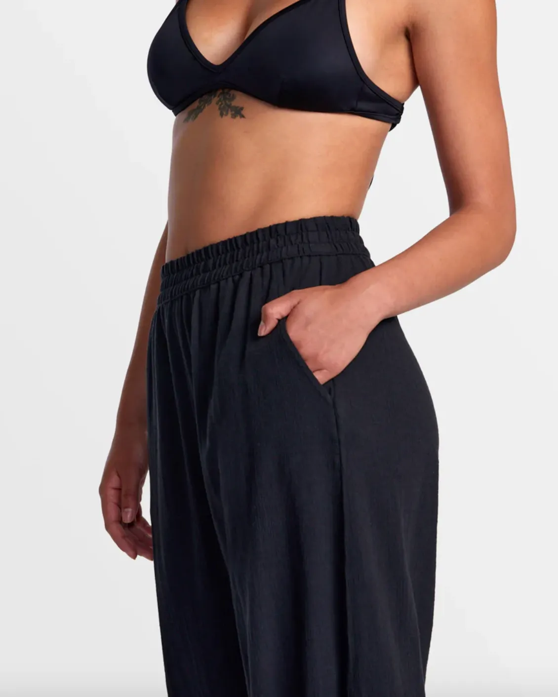 RVCA Womens New Yume Wide Leg Pants