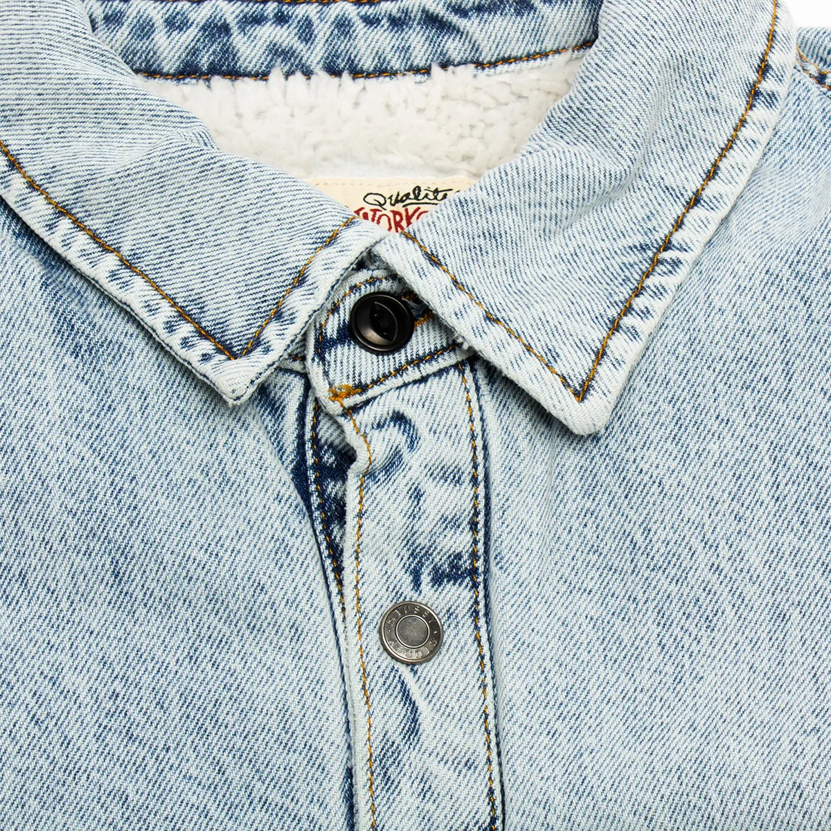 Sherpa Lined Denim Shirt