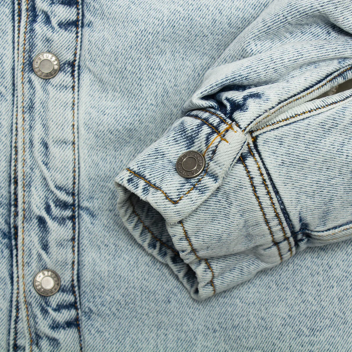 Sherpa Lined Denim Shirt