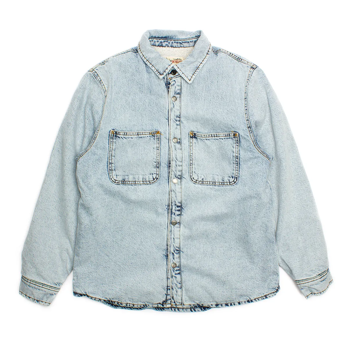 Sherpa Lined Denim Shirt