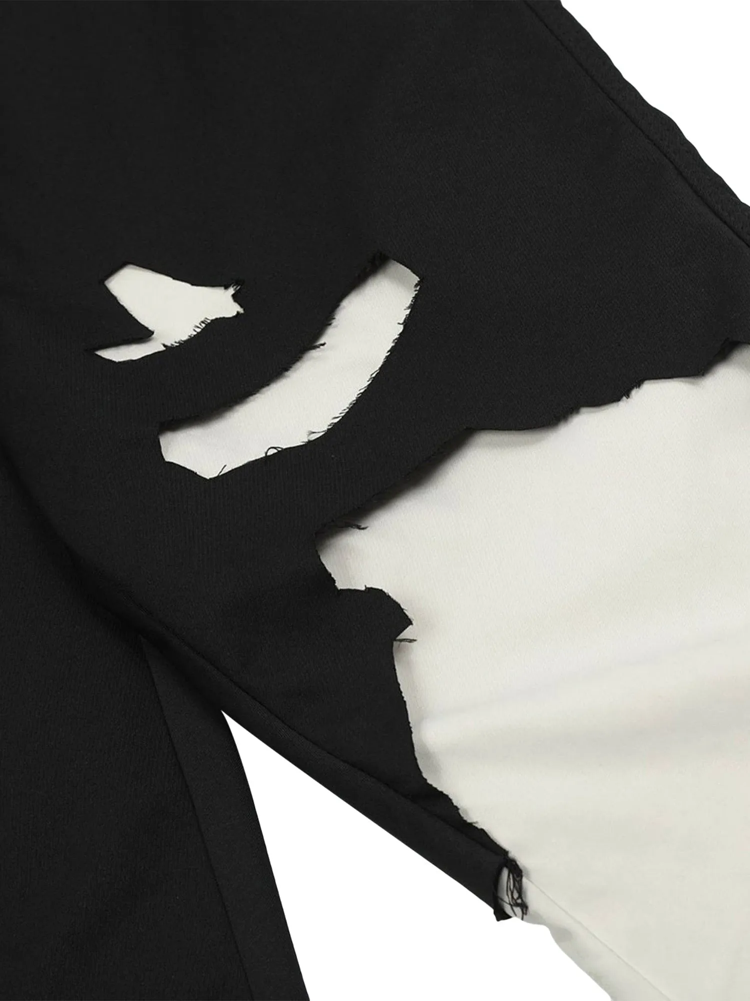Sneakerhill Hip Hop Color Blocking Jeans