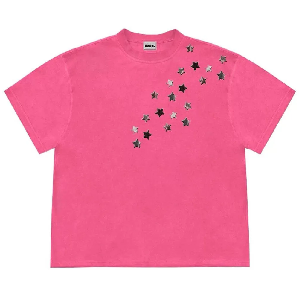 Star Print Oversized T-Shirt