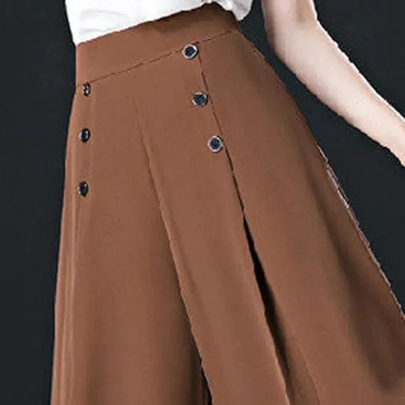 Women's Wide Leg Pants Casual Trousers    B242833