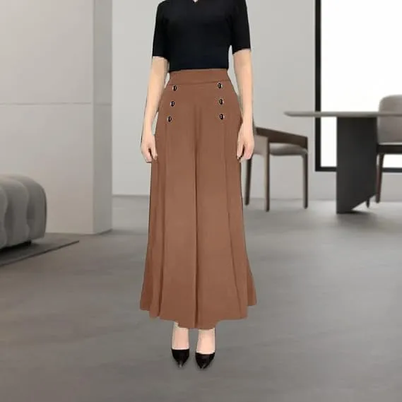 Women's Wide Leg Pants Casual Trousers    B242833